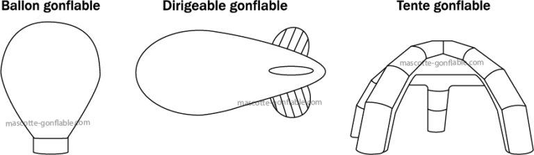 Structure Gonflable Sur Mesure: Ballon gonflable; Dirigeable Gonflable, Tente Gonflable
