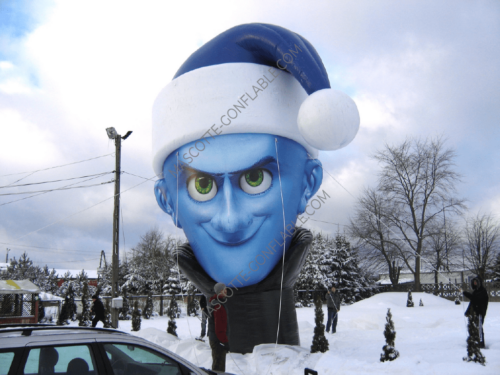 Inflatable structure Megamind