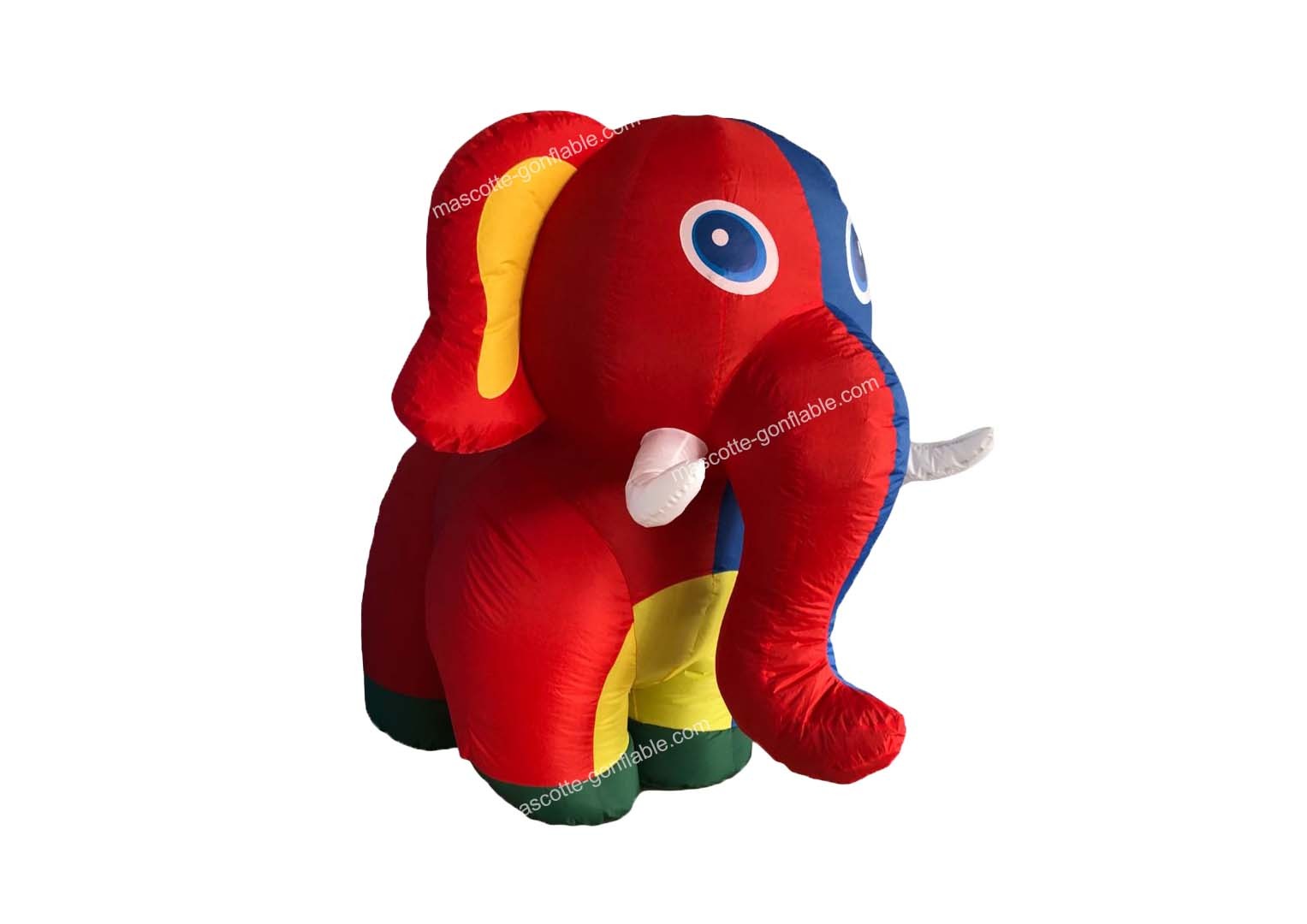 Mascotte gonflable éléphant géant