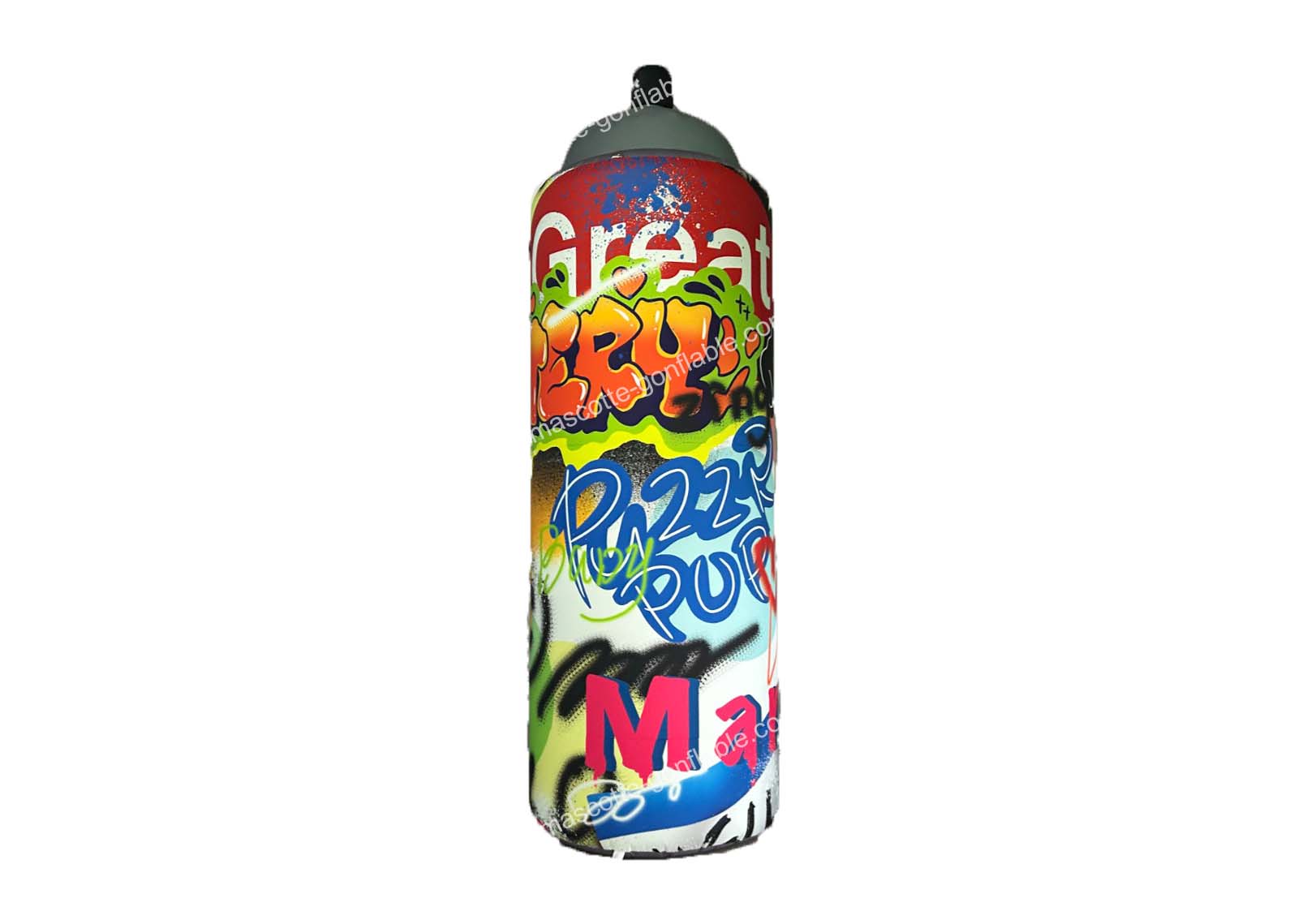 Produit Gonflable Bombe de peinture