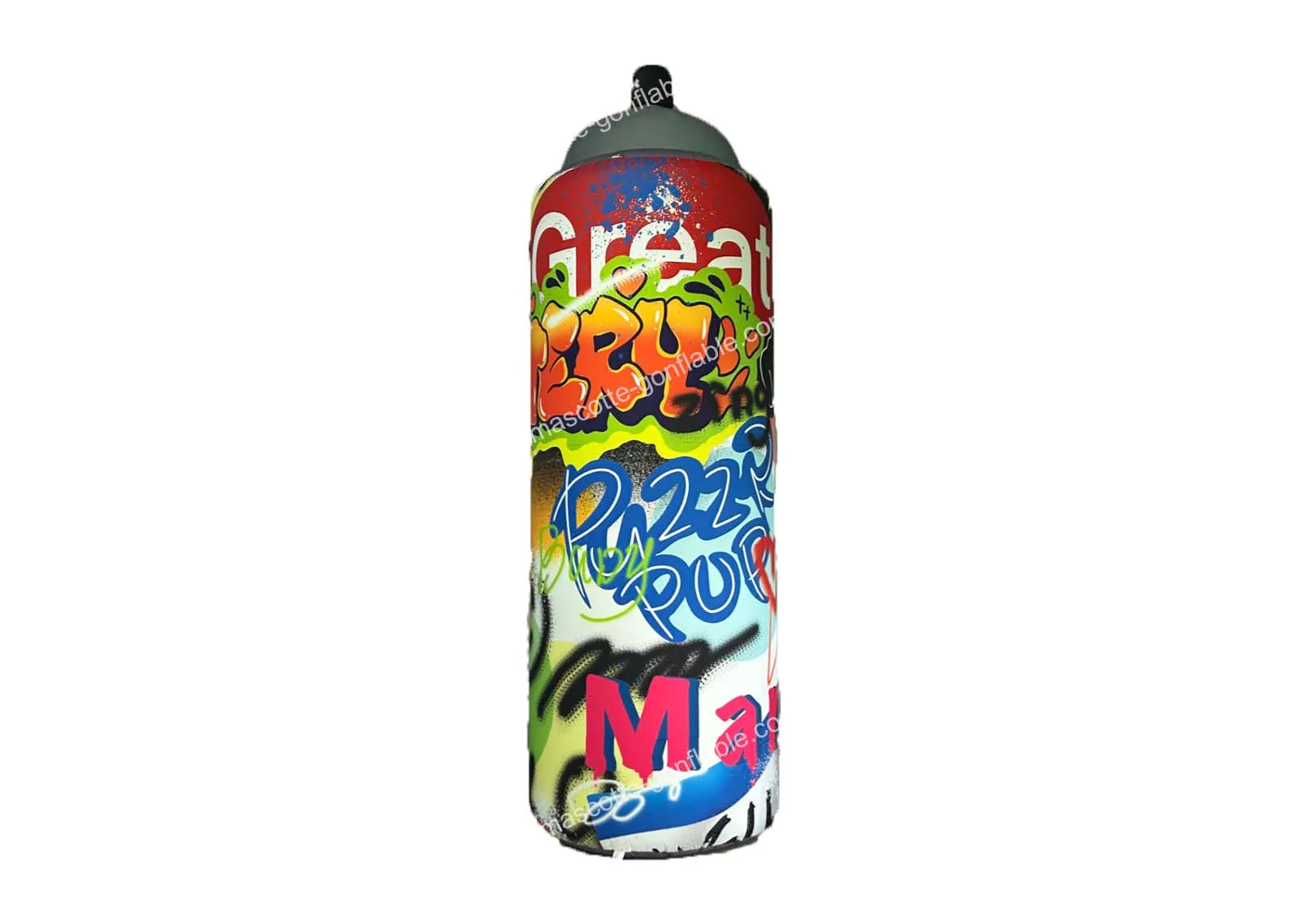 Produit Gonflable Bombe de peinture
