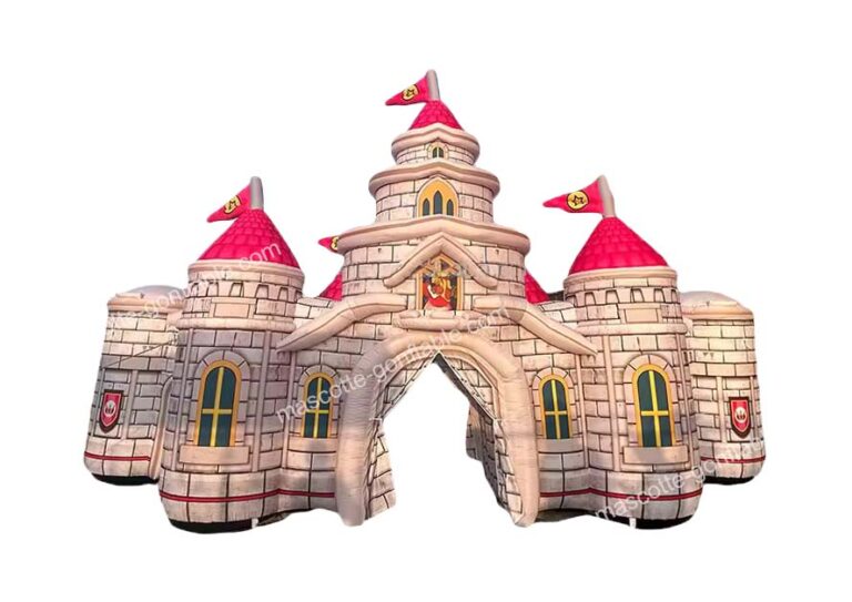 Giant inflatable castle