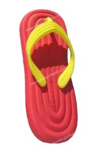 Giant inflatable flip flop